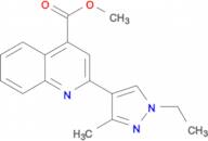 2-(1-Ethyl-3-methyl-1 H -pyrazol-4-yl)-quinoline-4-carboxylic acid methyl ester