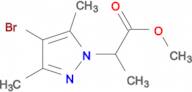 2-(4-Bromo-3,5-dimethyl-pyrazol-1-yl)-propionic acid methyl ester