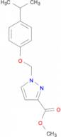 1-(4-Isopropyl-phenoxymethyl)-1 H -pyrazole-3-carboxylic acid methyl ester