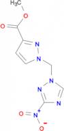 1-(3-Nitro-[1,2,4]triazol-1-ylmethyl)-1 H -pyrazole-3-carboxylic acid methyl ester