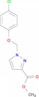 1-(4-Chloro-phenoxymethyl)-1 H -pyrazole-3-carboxylic acid methyl ester