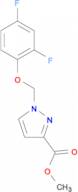 1-(2,4-Difluoro-phenoxymethyl)-1 H -pyrazole-3-carboxylic acid methyl ester
