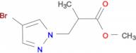 3-(4-Bromo-pyrazol-1-yl)-2-methyl-propionic acid methyl ester