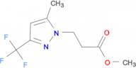 3-(5-Methyl-3-trifluoromethyl-pyrazol-1-yl)-propionic acid methyl ester