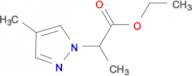 2-(4-Methyl-pyrazol-1-yl)-propionic acid ethyl ester