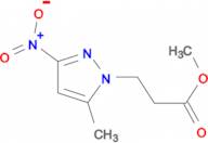 3-(5-Methyl-3-nitro-pyrazol-1-yl)-propionic acid methyl ester