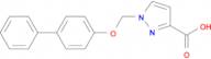 1-(Biphenyl-4-yloxymethyl)-1 H -pyrazole-3-carboxylic acid