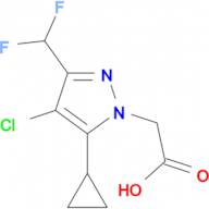 (4-Chloro-5-cyclopropyl-3-difluoromethyl-pyrazol-1-yl)-acetic acid