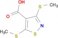 3,5-Bis-methylsulfanyl-isothiazole-4-carboxylic acid
