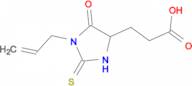 3-(1-Allyl-5-oxo-2-thioxo-imidazolidin-4-yl)-propionic acid