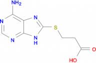 3-(6-Amino-9 H -purin-8-ylsulfanyl)-propionic acid