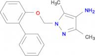 1-(Biphenyl-2-yloxymethyl)-3,5-dimethyl-1 H -pyrazol-4-ylamine