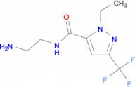 2-Ethyl-5-trifluoromethyl-2 H -pyrazole-3-carboxylic acid (2-amino-ethyl)-amide