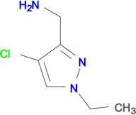 C -(4-Chloro-1-ethyl-1 H -pyrazol-3-yl)-methylamine hydrochloride