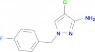 4-Chloro-1-(4-fluoro-benzyl)-1 H -pyrazol-3-ylamine