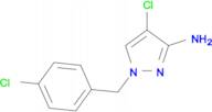 4-Chloro-1-(4-chloro-benzyl)-1 H -pyrazol-3-ylamine