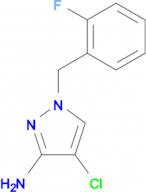 4-Chloro-1-(2-fluoro-benzyl)-1 H -pyrazol-3-ylamine