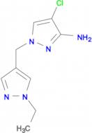 4-Chloro-1-(1-ethyl-1 H -pyrazol-4-ylmethyl)-1 H -pyrazol-3-ylamine