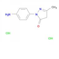 2-(4-Amino-phenyl)-5-methyl-2,4-dihydro-pyrazol-3-one dihydrochloride
