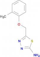 5- o -Tolyloxymethyl-[1,3,4]thiadiazol-2-ylamine