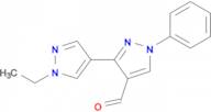 1'-Ethyl-1-phenyl-1 H ,1' H -[3,4']bipyrazolyl-4-carbaldehyde