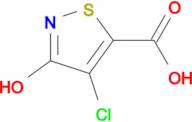 4-Chloro-3-hydroxyisothiazole-5-carboxylic acid