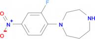 1-(2-Fluoro-4-nitrophenyl)homopiperazine
