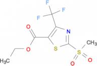 Ethyl 2-Methylsulfonyl-4-(trifluoromethyl)-1,3-thiazole-5-carboxylate
