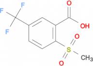 2-Methylsulfonyl-5-(trifluoromethyl)benzoic acid