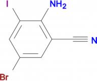 2-Amino-5-bromo-3-iodobenzonitrile