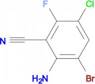 2-Amino-3-bromo-5-chloro-6-fluorobenzonitrile