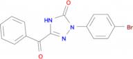 5-Benzoyl-2-(4-bromophenyl)-1,2-dihydro-3H-1,2,4-triazol-3-one