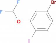 4-Bromo-2-(difluoromethoxy)iodobenzene
