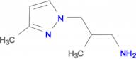 2-Methyl-3-(3-methyl-2H-pyrazol-1-yl)propyl amine