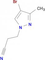 3-(4-Bromo-3-methyl-pyrazol-1-yl)-propionitrile