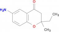 6-Amino-2-ethyl-2-methyl-chroman-4-one