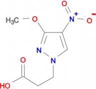 3-(3-Methoxy-4-nitro-pyrazol-1-yl)-propionic acid