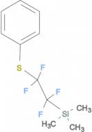 Trimethyl(1,1,2,2-tetrafluoro-2-(phenylthio)ethyl)silane