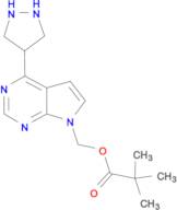 (4-(1H-Pyrazol-4-yl)-7H-pyrrolo[2,3-d]pyrimidin-7-yl)methyl pivalate