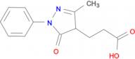 3-(3-Methyl-5-oxo-1-phenyl-4,5-dihydro-1H-pyrazol-4-yl)-propionic acid