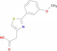 [2-(3-Methoxy-phenyl)-thiazol-4-yl]-acetic acid
