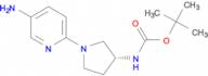 (R)-tert-Butyl 1-(5-aminopyridin-2-yl)pyrrolidin-3-ylcarbamate
