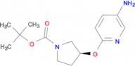 (S)-tert-Butyl 3-(5-aminopyridin-2-yloxy)pyrrolidine-1-carboxylate