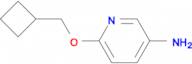 6-(Cyclobutylmethoxy)pyridin-3-amine