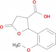 2-(2-Methoxyphenyl)-5-oxotetrahydrofuran-3-carboxylic acid
