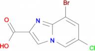 8-Bromo-6-chloroimidazo[1,2-a]pyridine-2-carboxylic acid