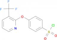 4-{[3-(Trifluoromethyl)pyridin-2-yl]oxy}benzenesulphonyl chloride