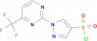 1-[4-(Trifluoromethyl)pyrimidin-2-yl]-1H-pyrazole-4-sulphonyl chloride