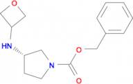 Benzyl (3S)-3-(oxetan-3-yl)amino)pyrrolidine-1-carboxylate