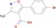 5-(4-Bromo-phenyl)-3-methyl-isoxazole-4-carboxylic acid